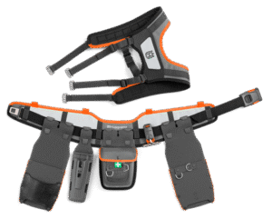 Tööriistavöö FLEXI kpl. (vöö, traksid, kombitasku koos kiilu hoidjaga, kombitasku koos mõõdulindi hoidjaga, viilihoidja, esmaabitasku koos mõõdulindihoidjaga, tööriistahoidja)